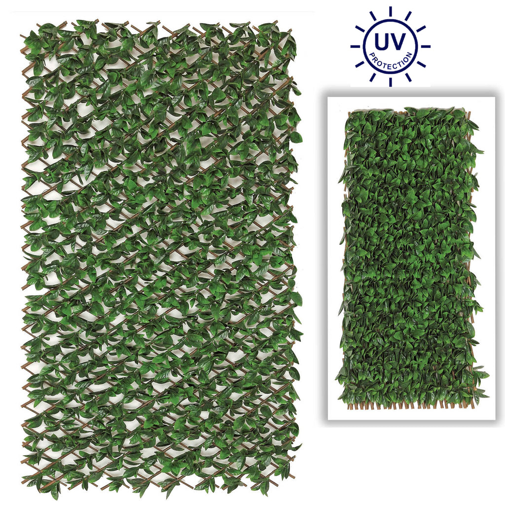 Artificial Beech Leaf Expandable Privacy Screen