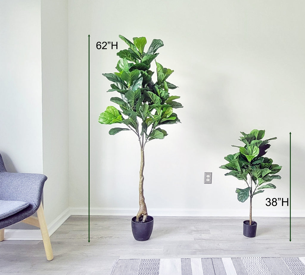 Artificial Fiddle Leaf Fig Tree Real Touch