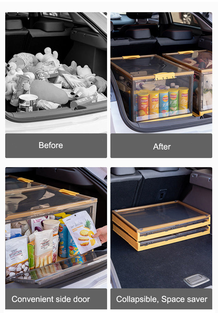 Collapsible Stackable Storage Bin