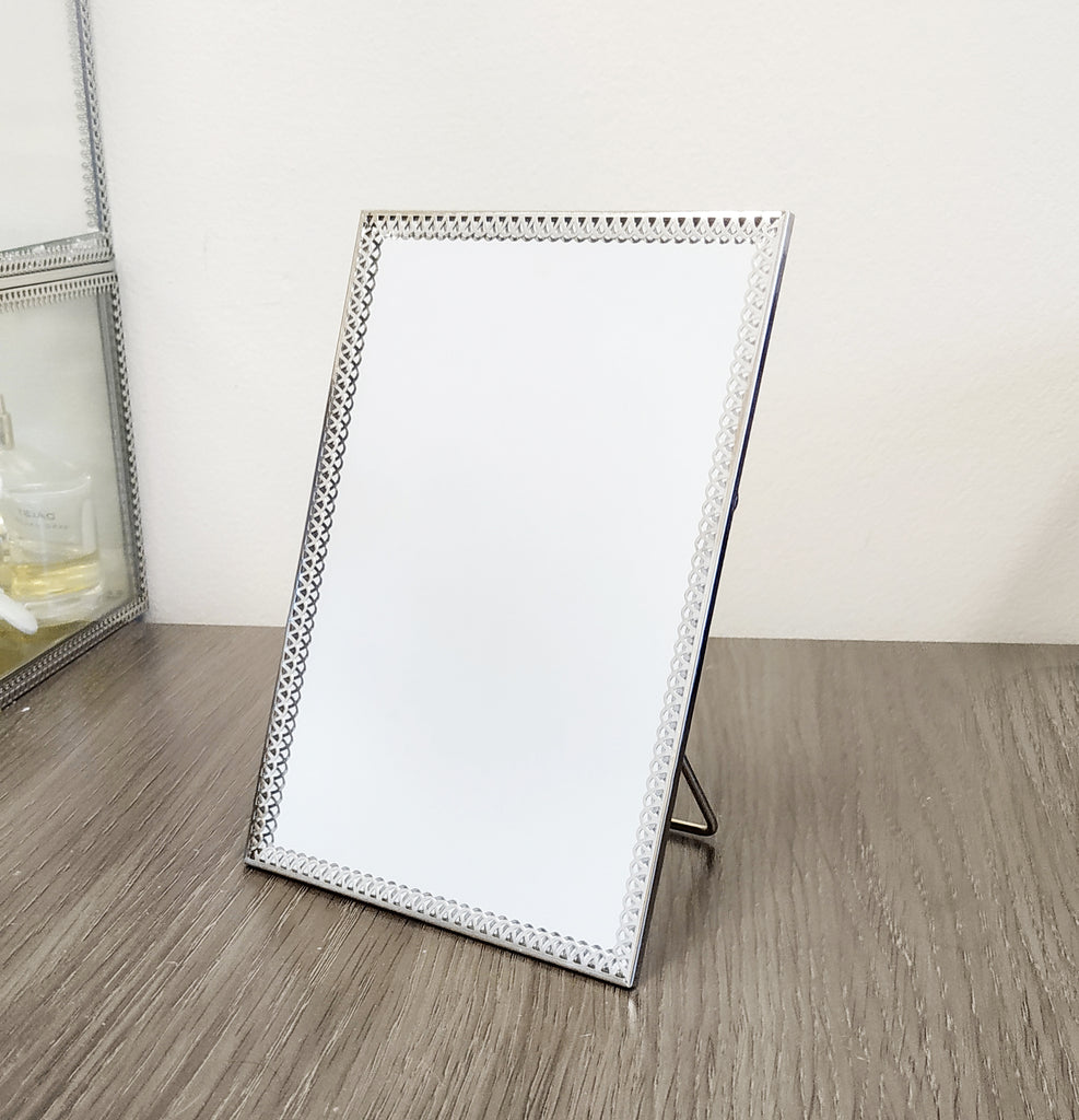 Glass Table Top Mirror