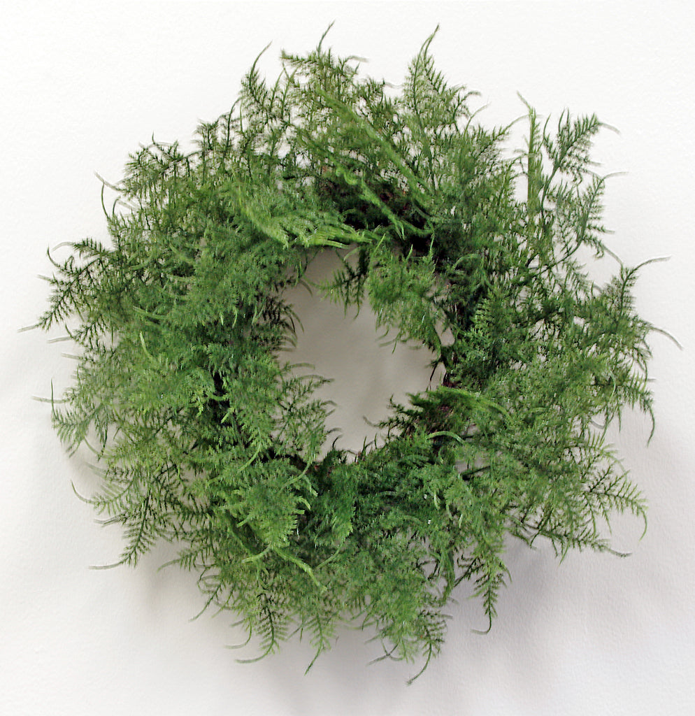 Asparagus Fern Wreath 16"