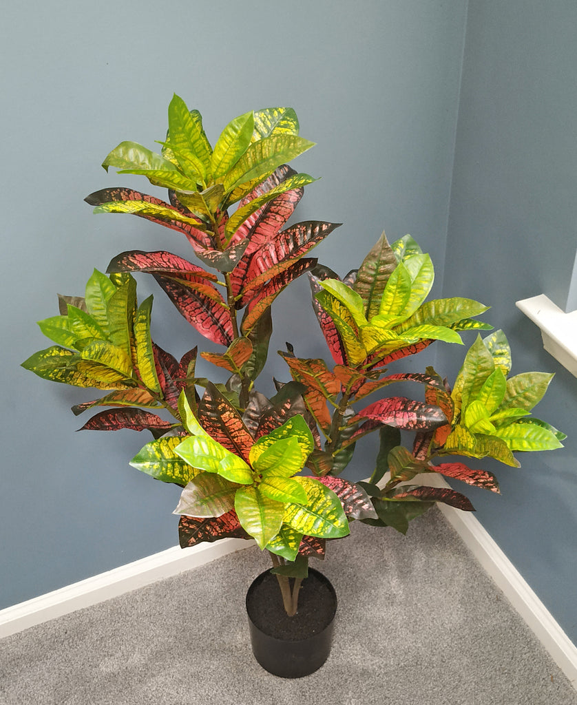 Artificial Croton Tree (Real Touch)